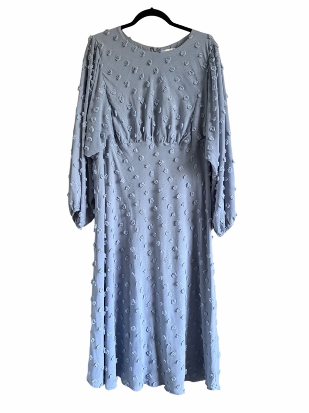 Anthropologie Eri+Ali Michaela Textured Midi Dress NEW
